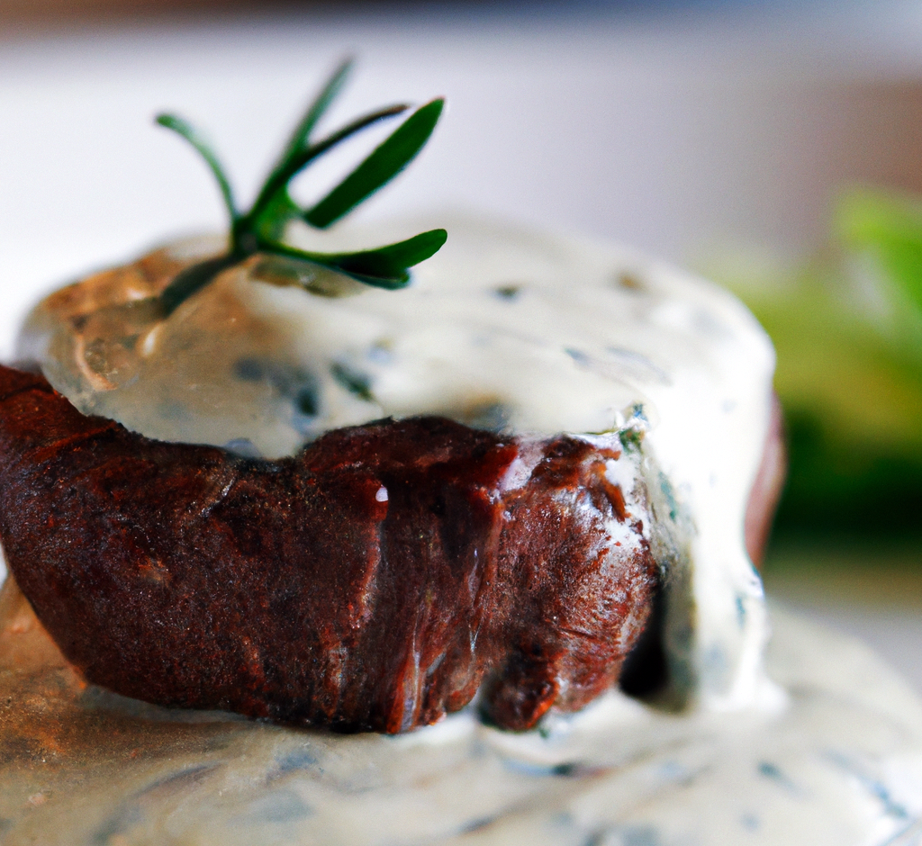 Tournedos sauce roquefort