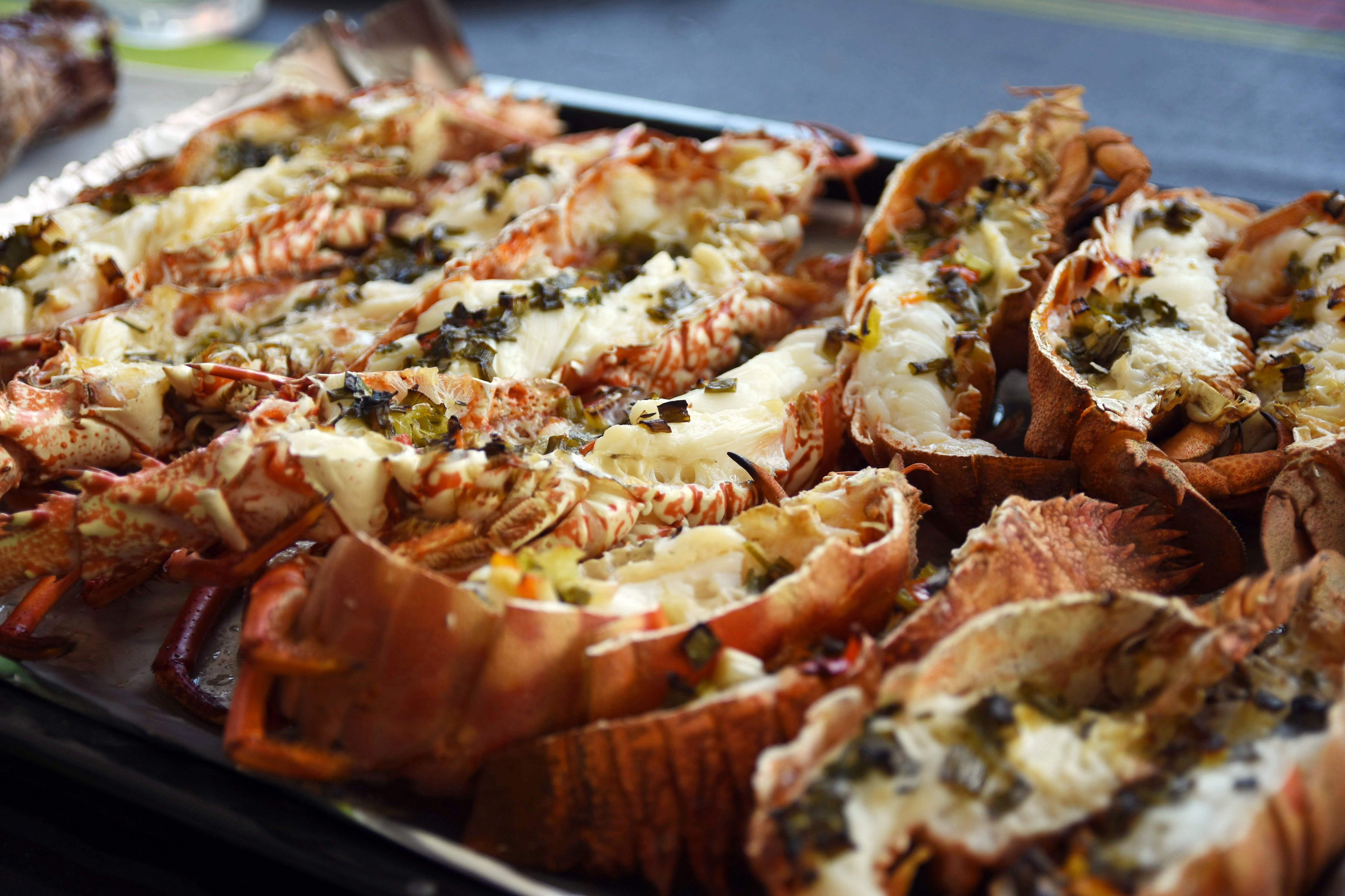 langoustes a la diable