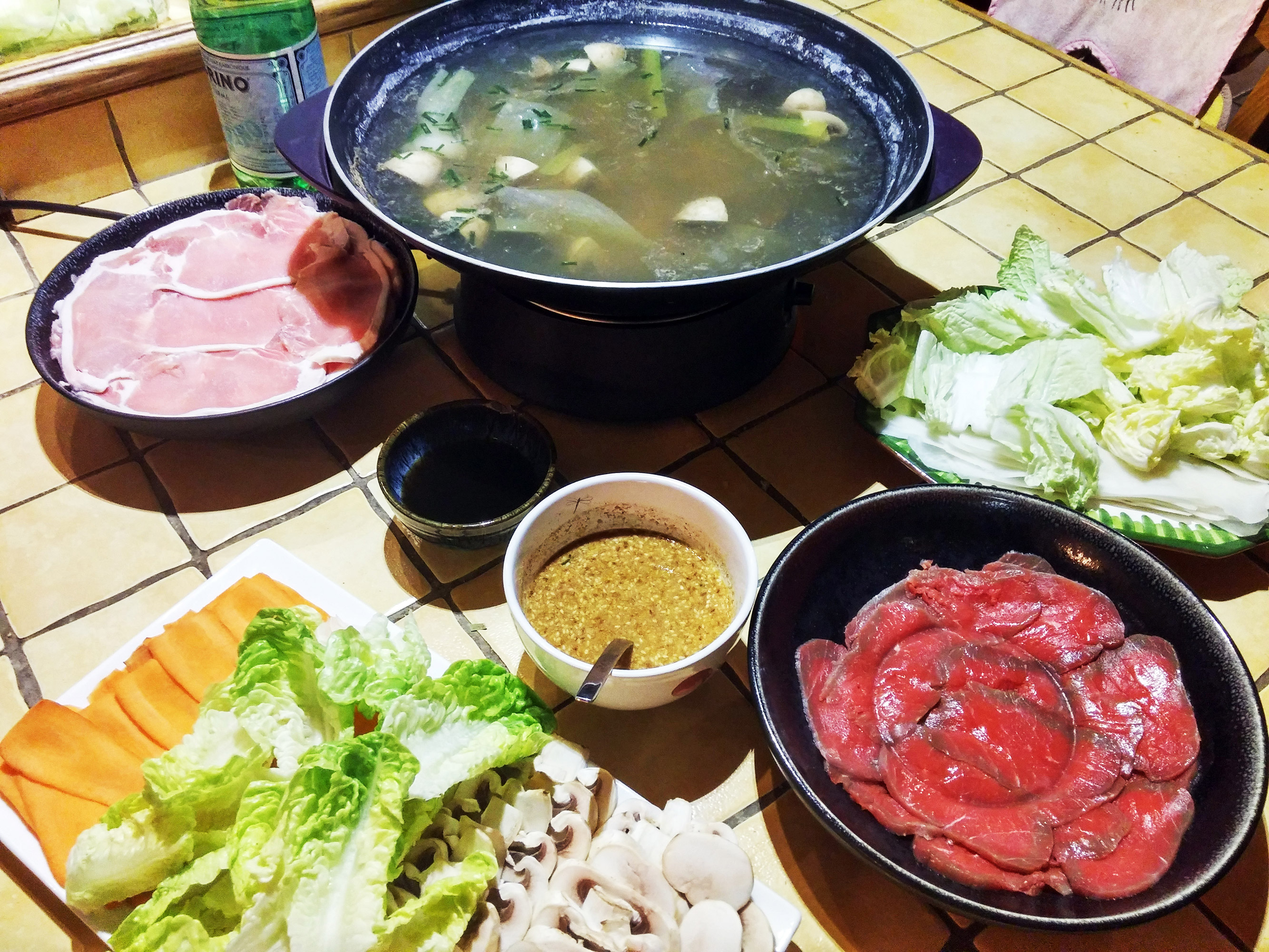 shabu shabu une fondue japonaise