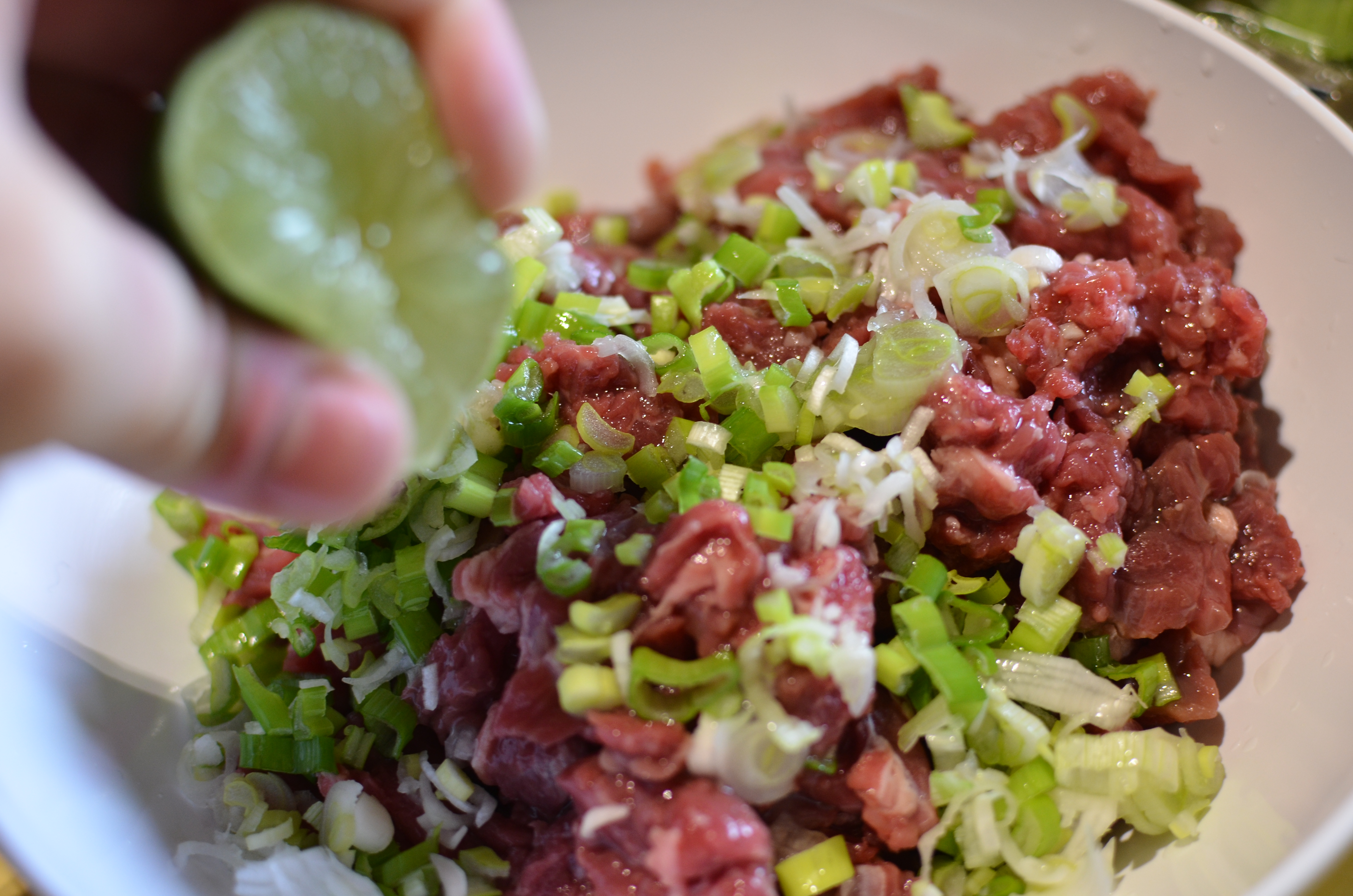 tartare boeuf thai